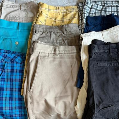 Lot of 10 Pairs Mens Shorts - Nike, Izod, Under Armour Sz. XL