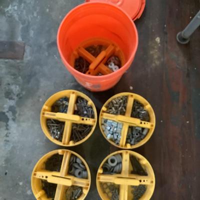 W1346 Bucket Boss Stackers & Contents