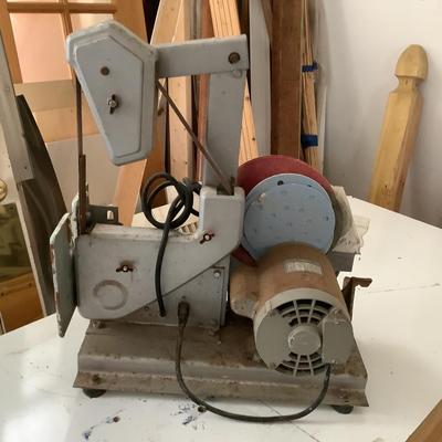 W1347 JET Belt Sander Disc Grinder