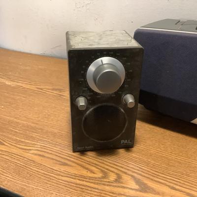 W1355 Sony Radio Lot Candle Radio