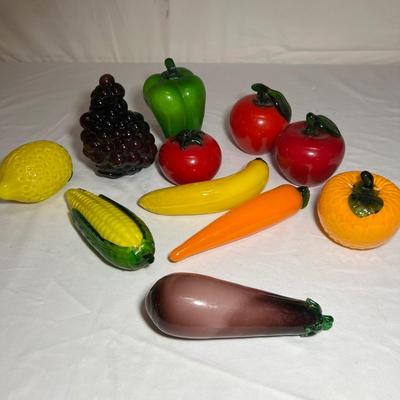 Glass Fruit & Vegetables - Murano (LR-RG)