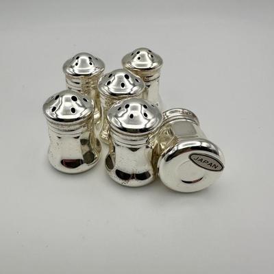 Vintage Tiny Salt and Pepper Shakers