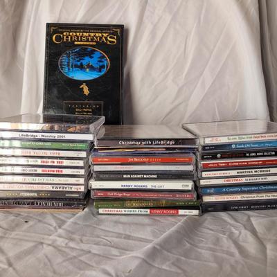 Lot of CDs.
