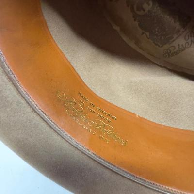 U1244 Vintage Brook's Brothers Fedora Hat with Hat Box