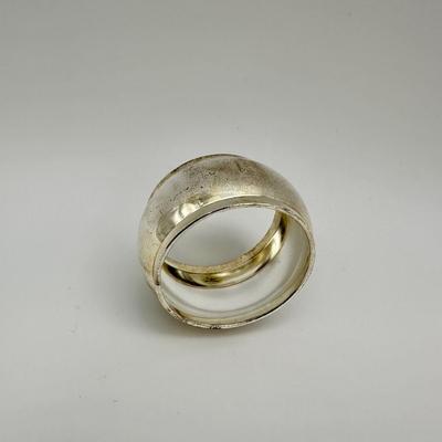 Vintage Silver Plate Napkin Rings From Tempest Silver