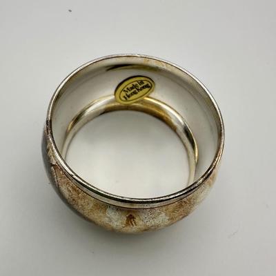 Vintage Silver Plate Napkin Rings From Tempest Silver