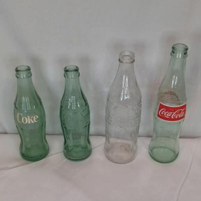 Mixed Lot of Vintage Coca Cola Bottles