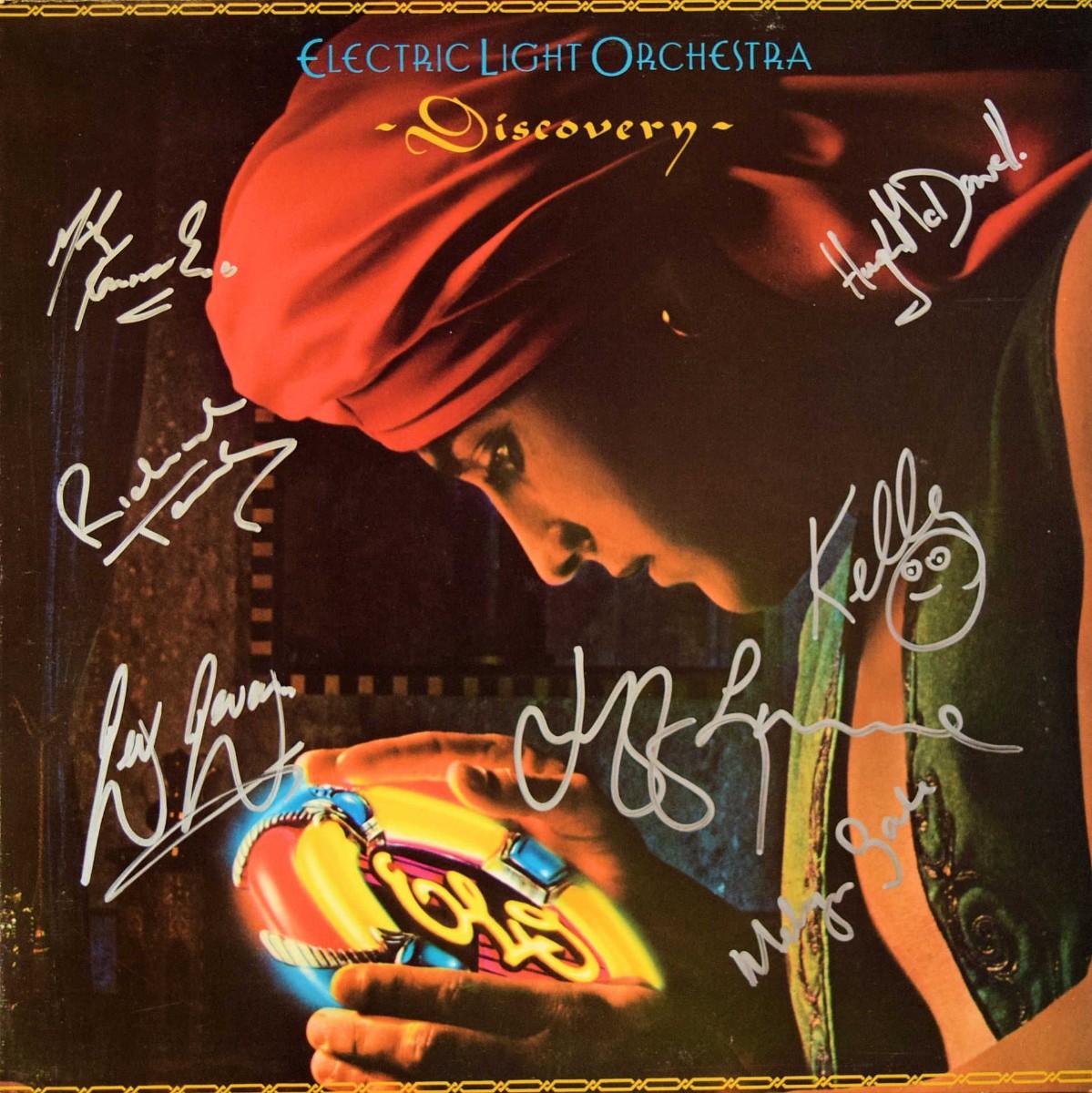ELO signed Discovery album | EstateSales.org