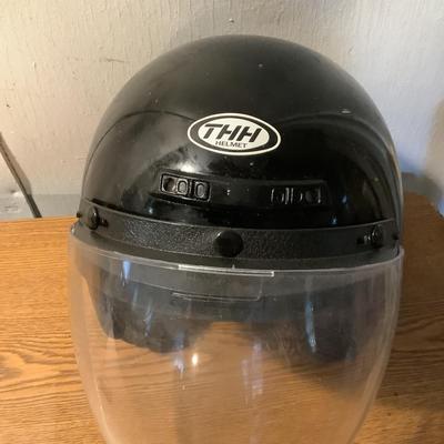 W1390 Vintage T.H.H. Helmet with Visor Attachments
