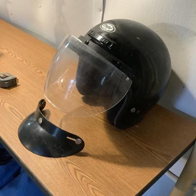 W1390 Vintage T.H.H. Helmet with Visor Attachments