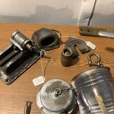 W1395 Lot of Boat Hardware