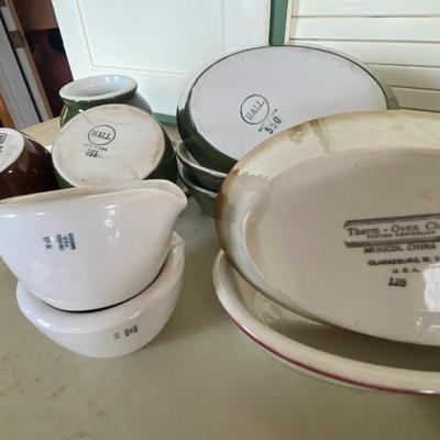 Vintage Ceramic Kitchenware Lot