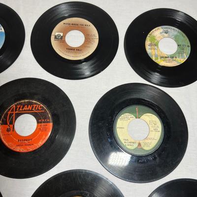 Large Assortment of 45 RPMâ€™s (LR-RG)
