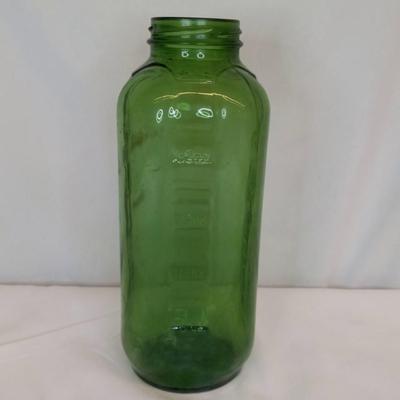 Lot of 2 Vintage Glass Juice / Water Bottles