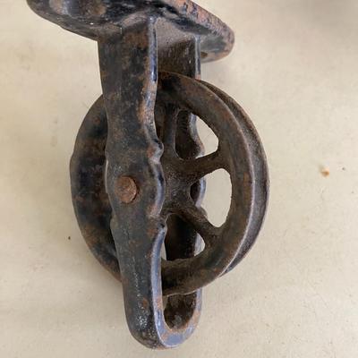 Antique Pulley Lot