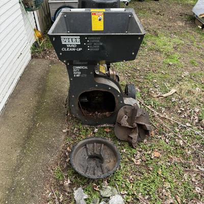 1398 Duerr Yard Clean-Up Shredder/Chopper