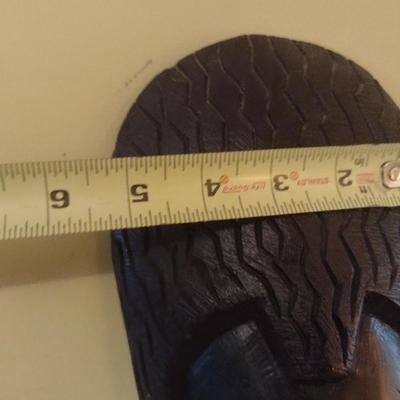 Wooden Carved Face Tribal Mask #1