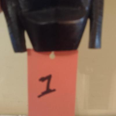 Wooden Carved Face Tribal Mask #1