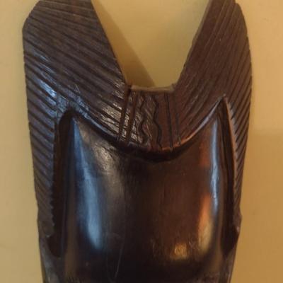 Wooden Carved Face Tribal Mask #2