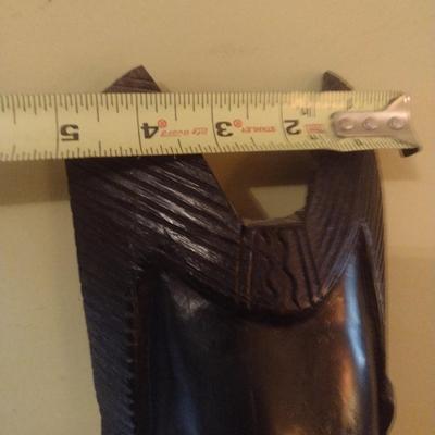 Wooden Carved Face Tribal Mask #2