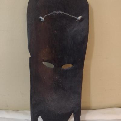 Wooden Carved Face Tribal Mask #4
