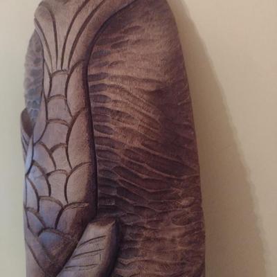 Wooden Carved Face Tribal Mask #6