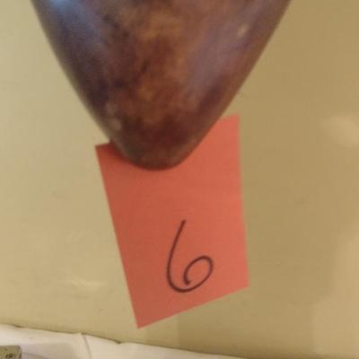 Wooden Carved Face Tribal Mask #6