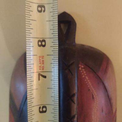 Wooden Carved Face Tribal Mask #7