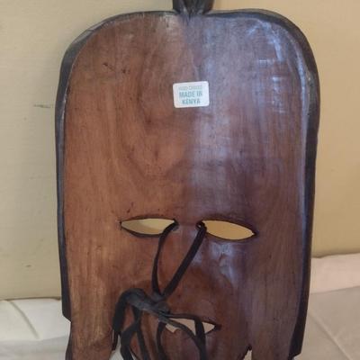 Wooden Carved Face Tribal Mask #7