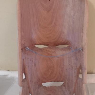 Wooden Carved Face Tribal Mask #8