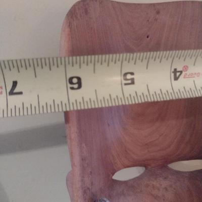 Wooden Carved Face Tribal Mask #8