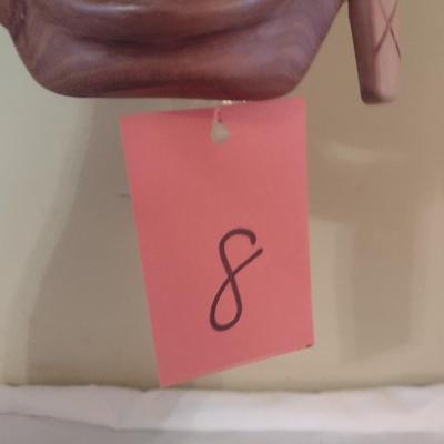 Wooden Carved Face Tribal Mask #8