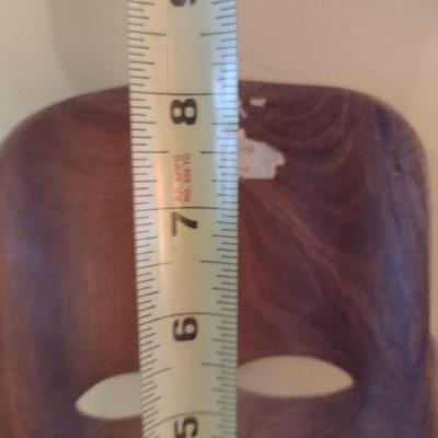 Wooden Carved Face Tribal Mask #9