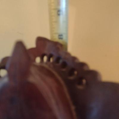 Wooden Carved Face Tribal Mask #11