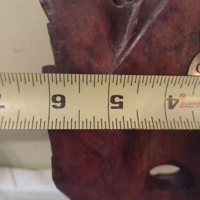 Wooden Carved Face Tribal Mask #11