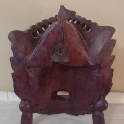 Wooden Carved Face Tribal Mask #11