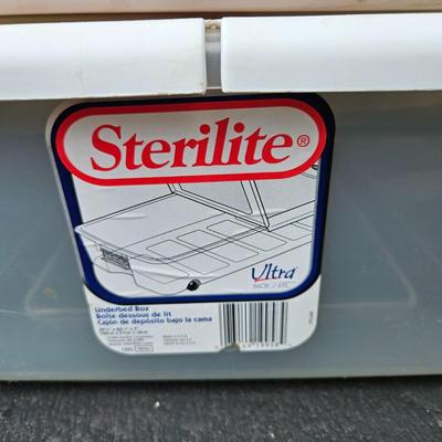 Clear Storage Bins (G-DW)