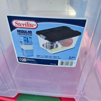 Clear Storage Bins (G-DW)