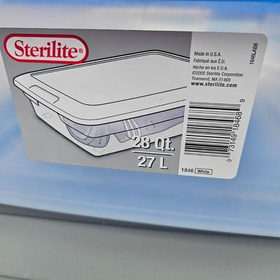 Clear Storage Bins (G-DW)