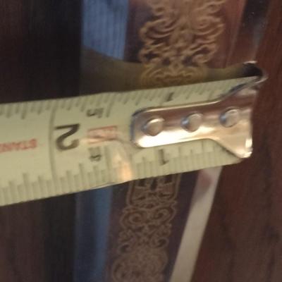 Vintage Replica Sword of Charlemagne with Wooden Display Case