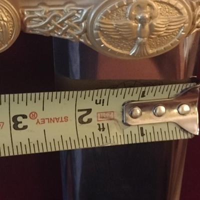 Vintage Replica Sword of the Holy Roman Empire with Wooden Display Case