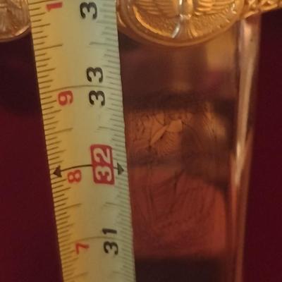 Vintage Replica Sword of the Holy Roman Empire with Wooden Display Case