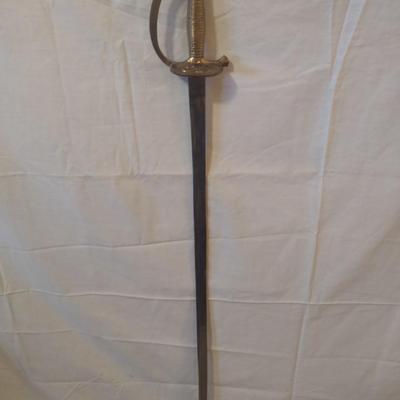 Vintage Replica CSA Confederate Officer's Sword with Sheath