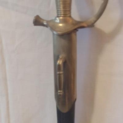 Vintage Replica CSA Confederate Officer's Sword with Sheath