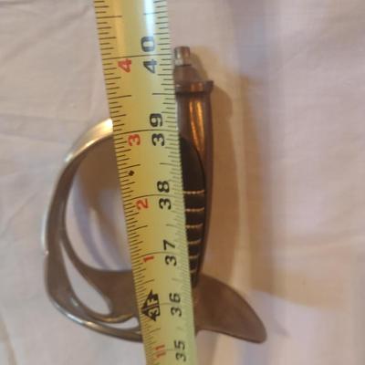 Vintage Replica Officer's Horse Soldier's Sword with Metal Sheath