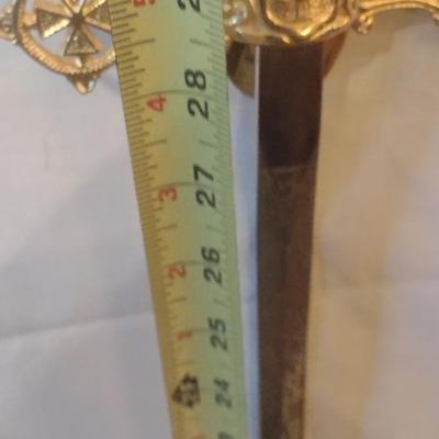 In Hoc Signo Vinces Masonic Sword Post 1960's