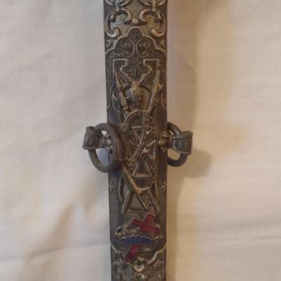 Vintage Knights Templar Masonic Sword Pre-1940