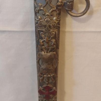 Vintage Knights Templar Masonic Sword Pre-1940