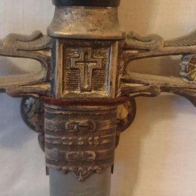 Vintage Knights Templar Masonic Sword Pre-1940