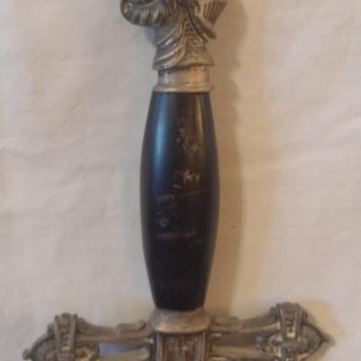 Vintage Knights Templar Masonic Sword Pre-1940